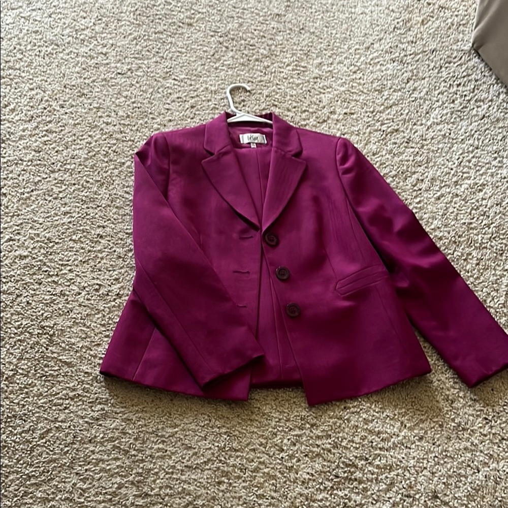 Elegant Women's Purple Pant Suit
